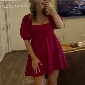 Free people quilted dress!